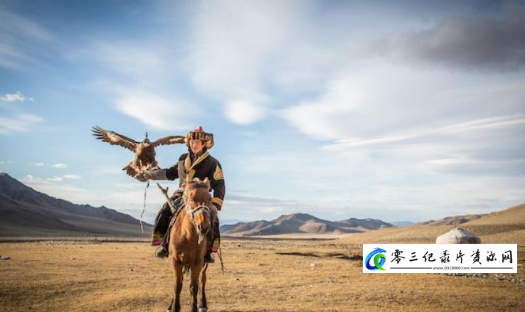 携鹰猎人 The Eagle Hunters of Mongolia的海报