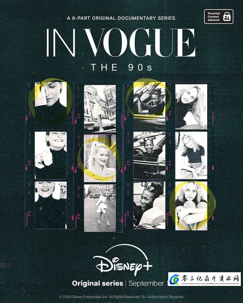 社会生活纪录片《时尚90年代 In Vogue: The 90s》下载-零三纪录片资源网