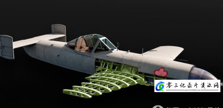 军事纪录片《樱花自杀导弹解构 Inside the Ohka Manned Missile》下载-零三纪录片资源网