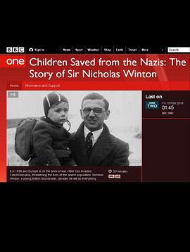 历史纪录片《从纳粹手中救出的孩子们 Children Saved from the Nazis: The Story of Sir Nicholas Winton》下载-零三纪录片资源网
