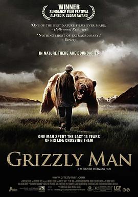 自然，社会生活纪录片《灰熊人 Grizzly Man》下载-零三纪录片资源网