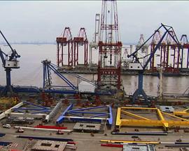 工艺技术纪录片《伟大工程巡礼：中国终极港口 Megastructures: Deep Ocean Port》下载-零三纪录片资源网