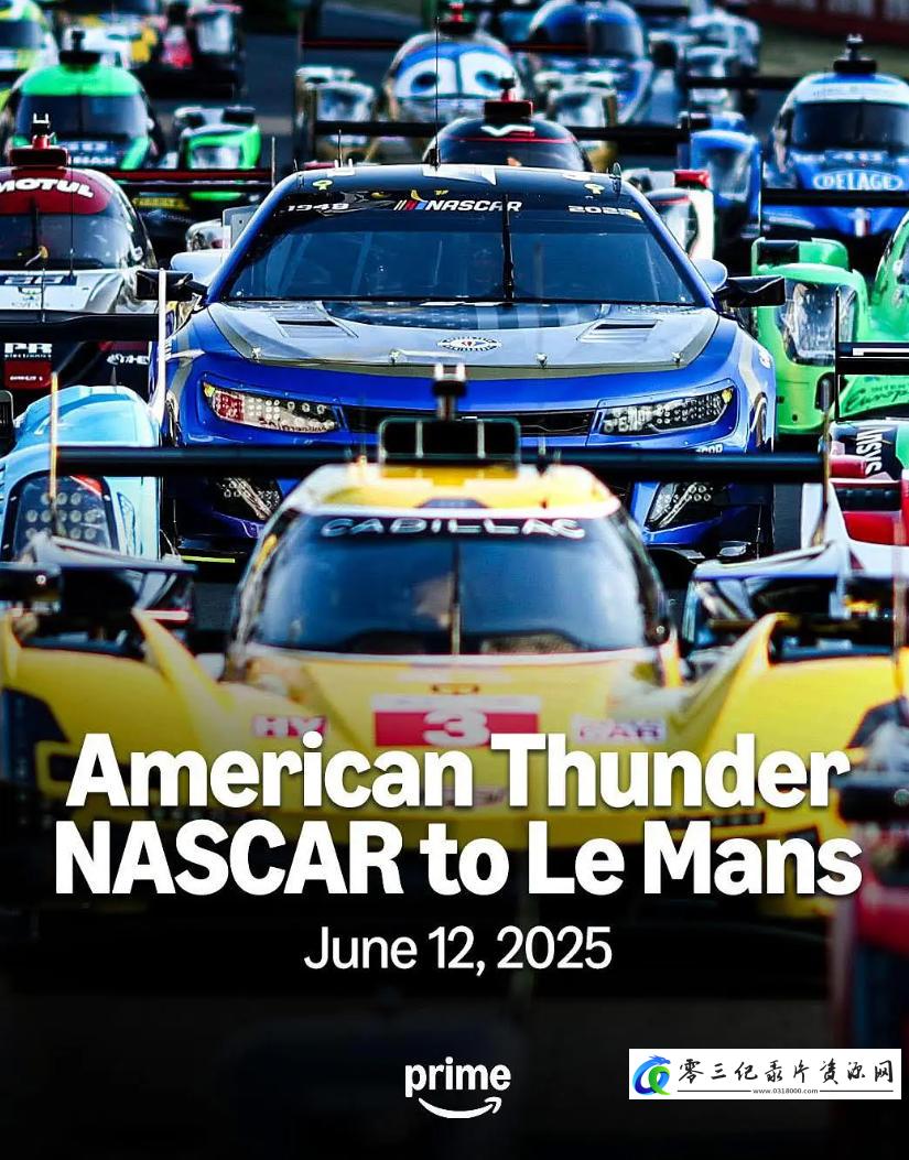运动纪录片《美国雷霆：从纳斯卡到勒芒 American Thunder: NASCAR to Le Mans》下载-零三纪录片资源网