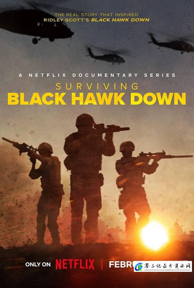 军事纪录片《黑鹰坠落：死里逃生 Surviving Black Hawk Down》下载-零三纪录片资源网
