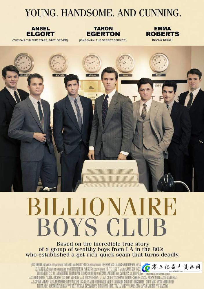事件纪录片《亿万富翁少年俱乐部 Billionaire Boys Club》下载-零三纪录片资源网