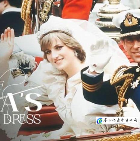 戴安娜王妃婚纱的秘密 Secrets of Diana's Wedding Dress的海报